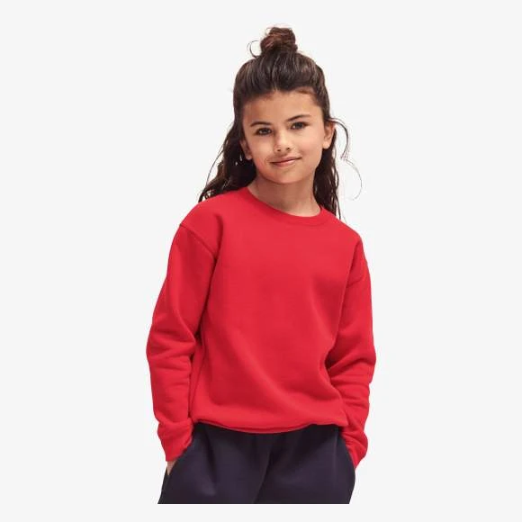 FRUIT OF THE LOOM 62-031-0 - Premium Set-In Sweat Kids 1 FRUIT OF THE LOOM 62-031-0 - Premium Set-In Sweat Kids