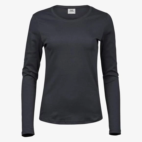 590 - Ladies LS Interlock T-Shirt 1 590 - Ladies LS Interlock T-Shirt