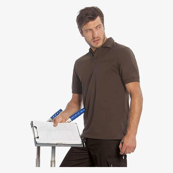PUC11 - Workwear Blended Pocket Polo 1 PUC11 - Workwear Blended Pocket Polo