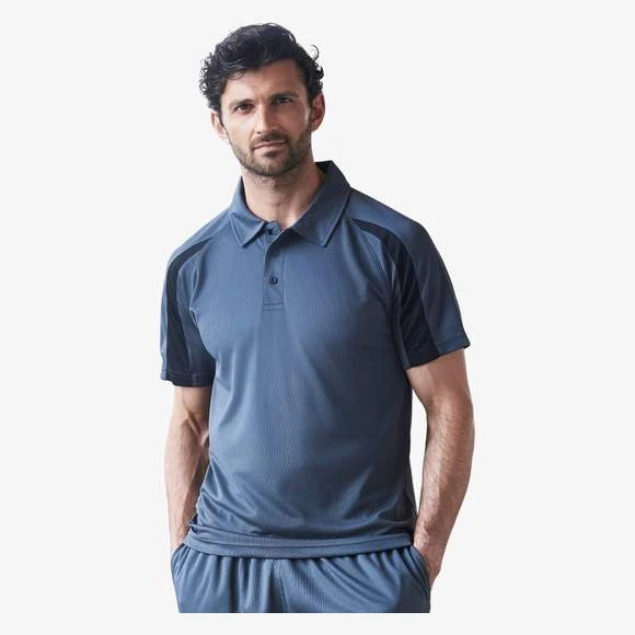 JC043 - Contrast Cool Polo 1 JC043 - Contrast Cool Polo