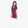 3087F - Women´s Slim Fit V-Neck-T Long