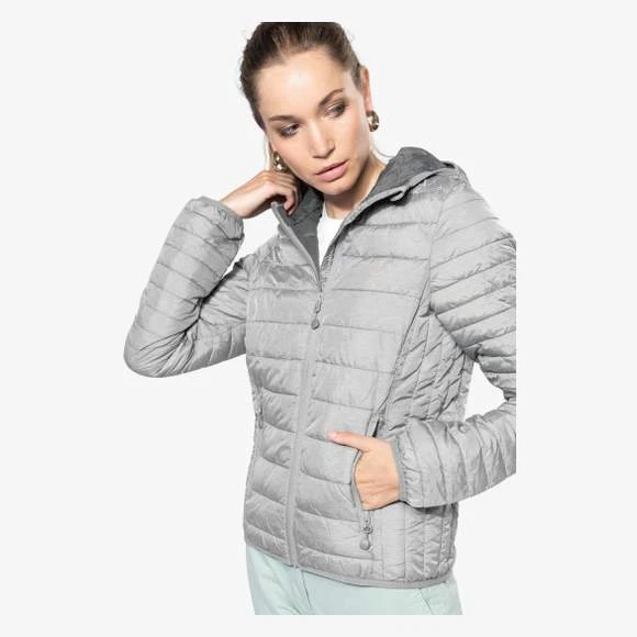 KARIBAN K6111 - Doudoune Légère Capuche Femme 1 KARIBAN K6111 - Doudoune Légère Capuche Femme