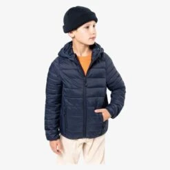 KARIBAN K6112 - Doudoune Légère Capuche Enfant