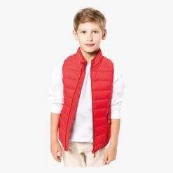 KARIBAN K6115 - Doudoune Légère Sans Manches Enfant