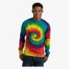 TD015 - Long Sleeve Tie-dye T