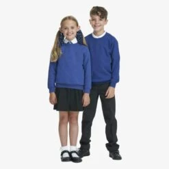 AC01J - Sweat-shirt à Manches Raglan Pour Enfants Academy