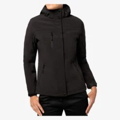 KARIBAN K651 - Parka Softshell Doublée Capuche Femme
