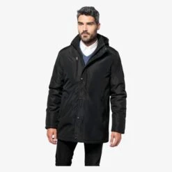 KARIBAN K656 - Parka Avec Capuche Amovible