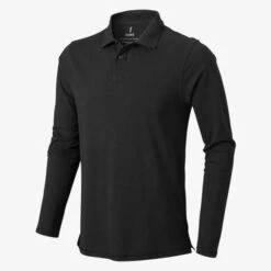 Elevate 38086 - Polo Manches Longues Pour Hommes Oakville
