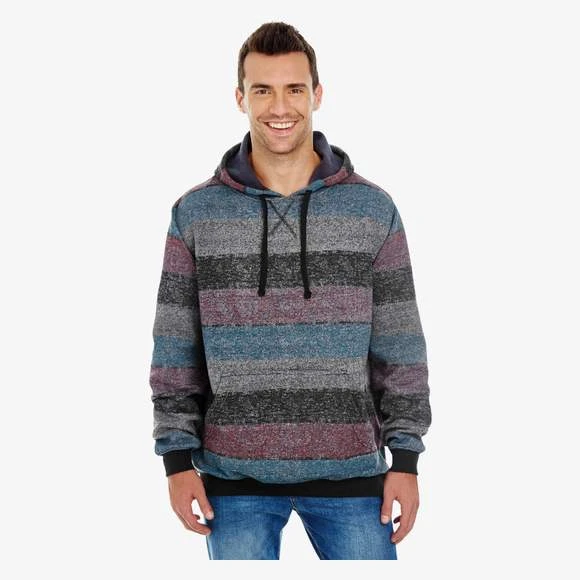 8603 - Printed Striped Marl Pullover 1 8603 - Printed Striped Marl Pullover