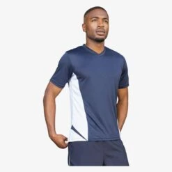 KK969 - Men's Regular Fit Team Top V Neck Short Sleeve