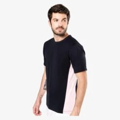 KARIBAN K340 - Tiger - T-shirt Bicolore Manches Courtes