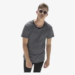 Build Your Brand BY073 - Stripe Tee