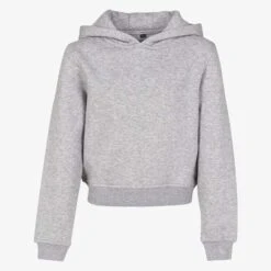 Build Your Brand BY113 - Girls Cropped Sweat Hoody