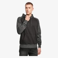 Build Your Brand BY077 - Raglan Hoody