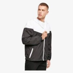 Build Your Brand BY129 - 2-Tone Tech Windrunner