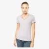 KARIBAN K394 - T-shirt Maille Piquée Col V Femme