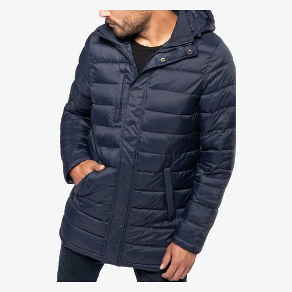 KARIBAN K6128 - Parka Doudoune Légère à Capuche Homme 1 KARIBAN K6128 - Parka Doudoune Légère à Capuche Homme