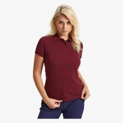 AQ025 - Polo Femme Classique Polycoton