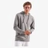 AQ045 - Sweat à Capuche Homme Délavé Vintage « Coastal » En Mailles Bouclettes