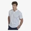 1404 - Luxury Stretch V-neck Polo