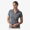1409 - Women's Luxury Stretch V-neck Polo