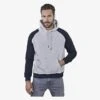 5432 - Two-tone Hooded Sweatshirt