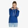 SG24F - Contrast Hooded Sweatshirt Women