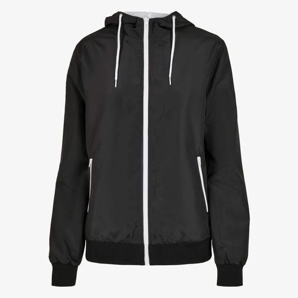 Build Your Brand BY147 - Ladies Recycled Windrunner 1 Build Your Brand BY147 - Ladies Recycled Windrunner