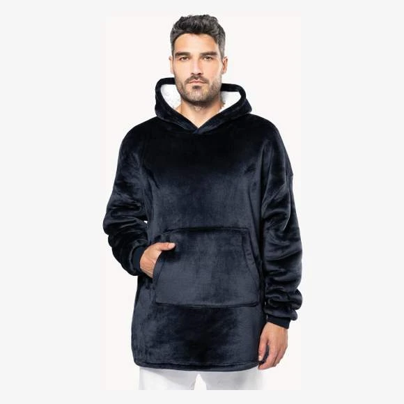 KARIBAN K410 - Plaid Poncho Unisexe 1 KARIBAN K410 - Plaid Poncho Unisexe