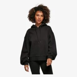 Build Your Brand BY183 - Ladies Organic Oversized Hoody
