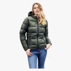 James & Nicholson JN1151 - Ladies´ Hooded Down Jacket