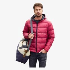 James & Nicholson JN1152 - Men´s Hooded Down Jacket