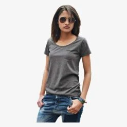 James & Nicholson 8003 - Ladies´ T Pocket