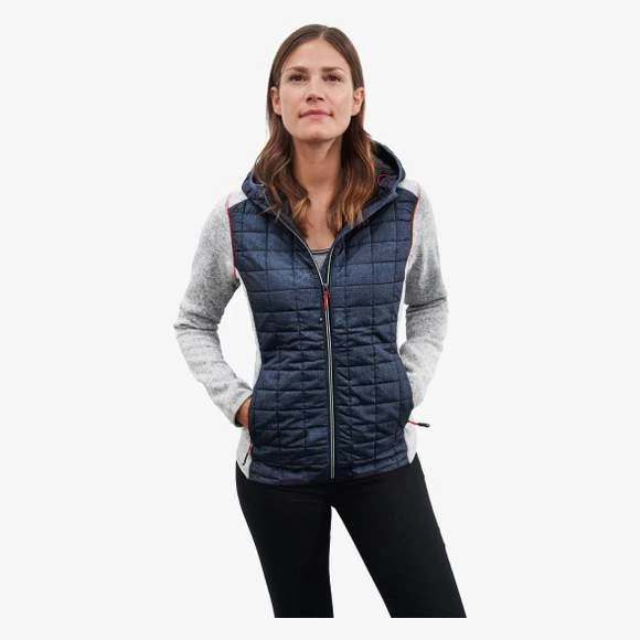 James & Nicholson JN771 - Ladies´ Knitted Hybrid Jacket 1 James & Nicholson JN771 - Ladies´ Knitted Hybrid Jacket