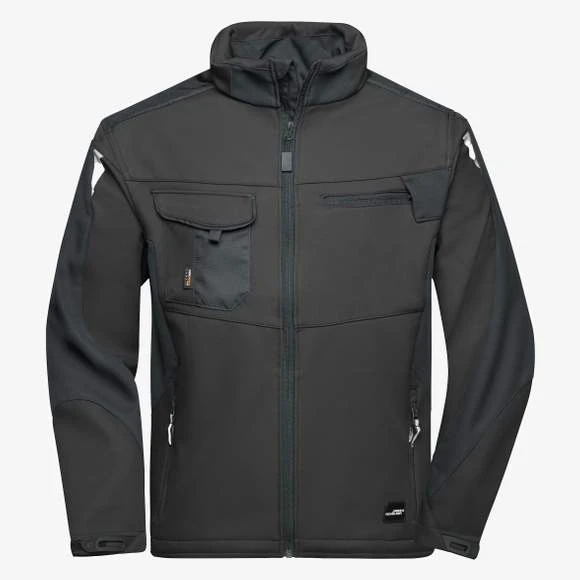 James & Nicholson JN844 - Workwear Softshell Jacket -STRONG- 1 James & Nicholson JN844 - Workwear Softshell Jacket -STRONG-
