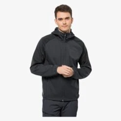Jack Wolfskin 1306922 - Veste Softshell à Capuche (NL)
