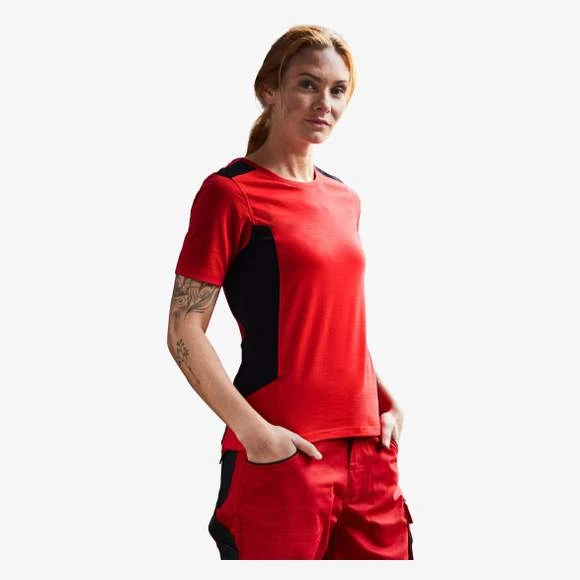 James & Nicholson JN1823 - Ladies´ Workwear T-Shirt -STRONG- 1 James & Nicholson JN1823 - Ladies´ Workwear T-Shirt -STRONG-