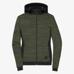 James & Nicholson JN1843 - Ladies´ Padded Hybrid Jacket