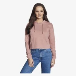 JH016 - Womens Cropped Hoodie