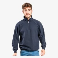 IT503 - Sweat Col Zippé