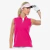 KK730 - Ladies Sports Sleeveless Polo Shirt