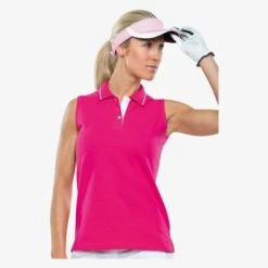 KK730 - Ladies Sports Sleeveless Polo Shirt