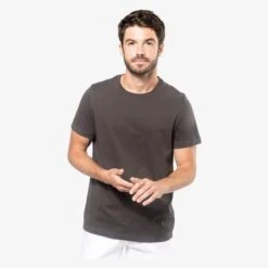 KARIBAN K356 - T-shirt Col Rond Manches Courtes Homme