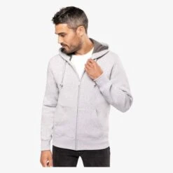 KARIBAN K444 - Sweat-shirt Zippé Capuche Unisexe