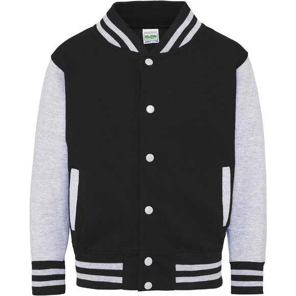 JH043J - Kid's Varsity Jacket 4 JH043J - Kid's Varsity Jacket – Image 4