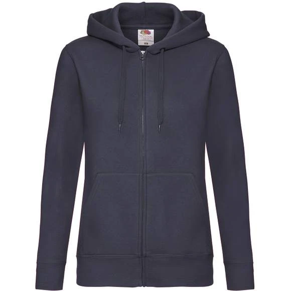 FRUIT OF THE LOOM 62-118-0 - Premium Hooded Sweat Jacket Lady-Fit 4 FRUIT OF THE LOOM 62-118-0 - Premium Hooded Sweat Jacket Lady-Fit – Image 4