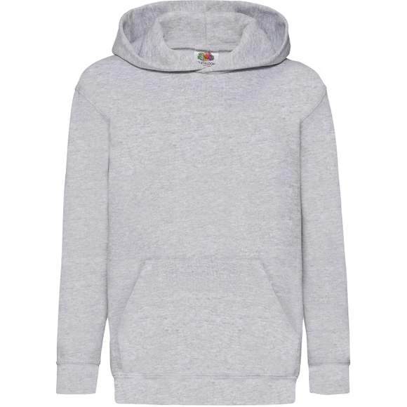 FRUIT OF THE LOOM 62-043-0 - Kids Classic Hooded Sweat 2 FRUIT OF THE LOOM 62-043-0 - Kids Classic Hooded Sweat – Image 2