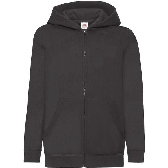 FRUIT OF THE LOOM 62-045-0 - Kids Classic Hooded Sweat Jacket 6 FRUIT OF THE LOOM 62-045-0 - Kids Classic Hooded Sweat Jacket – Image 6