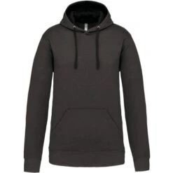 KARIBAN K446 - Sweat à Capuche Bicolore -Nicholson Boutique aHR0cDovL21lZGlhMi5kZXNpZ25wYXJ0bmVyLmZyL2MvcC80ODgwLzQ4ODAtMTMxNC0xLmpwZw